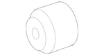 Genuine Mercedes-benz Rubber Bushing 221-351-05-42. Fixed Price $120.80.
