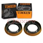 2 Pc Timken Rear Transmission Output Shaft Seals For 1979-1984 Gmc C2500 Rt. Fixed Price $14.96.