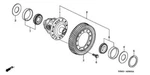 Genuine Acura 2001-2002 Mdx Bearing, Special Taper (45x80x19.75) 91121-p7t-305. Fixed Price $59.93.