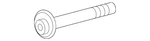 Genuine Mercedes-benz Lateral Arm Adjust Bolt 000-990-64-35. Fixed Price $11.91.