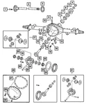 Genuine Mopar Pinion Flange 5127609ad. Fixed Price $237.65.
