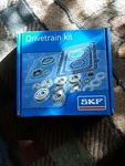 One New Skf Axle Differential Bearing And Seal Kit Rear Sdk339n. Fixed Price $160.00.