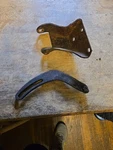 1969-70 Mustang Fairlane Torino Ranchero Orig 6-cyl Alternator Brackets Ford Oem. Fixed Price $57.00.