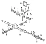 Genuine Ford Differential Pinion Bearing D5tz-4621-a. Fixed Price $110.39.