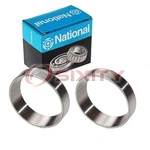 2 Pc National Front Outer Wheel Bearing Races For 1946-1948 Ford Super Uv. Fixed Price $23.72.