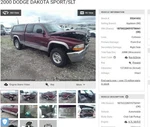 Used Differential Carrier Assembly Fits: 2000 Dodge Dakota Front 3.55 Ratio Grad. Fixed Price $594.90.