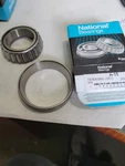 National Bearing - Rear Wheel & Race (a-15) New In Box. Fixed Price $8.99.