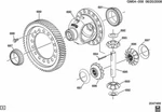 Gm # 24258421 Front Differential Carrier Side Bearing 4et50 Transmission *oe*. Fixed Price $20.00.