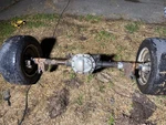 Rear Axle 7.5" Ring Gear 3.31 Ratio Fits 2000 Mustang. Fixed Price $589.95.