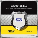 Genuine 2010-2019 Toyota 4runner Output Shaft Companion Flange 33309-35113. Fixed Price $534.00.
