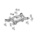 Genuine Mopar Cradle Isolator 68375860ac. Fixed Price $42.42.