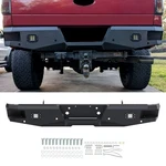 Rear Bumper For 99-16 Ford Super Duty F250 F350 Black W/ Sensor Holes 2011 2012. Fixed Price $342.00.