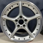 Bmw Z4 03-08 18x8 Front 5 Spoke 2 Piece With Rivets Silver. Fixed Price $387.50.