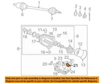 Chrysler Oem 07-08 Pacifica Axle Differential-carrier Outer Seal 5134906aa. Fixed Price $56.09.
