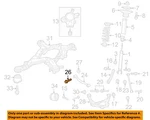 Chrysler Oem 07-23 Caliber Suspension Components-leading Arm Bolt 6104240aa. Fixed Price $44.87.
