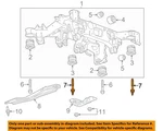Gm Oem 13-24 Ats Suspension Mounting-susp Crossmember Rear Bolt 11611819. Fixed Price $19.12.