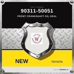Genuine Toyota Front Crankshaft Oil Seal 90311-50051. Fixed Price $27.30.