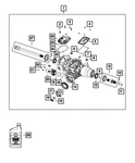 Genuine Mopar Axle Locker Actuator 68321356ac. Fixed Price $708.05.