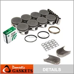 Pistons Bearings Rings Fit 99-04 Chevrolet Tahoe Gmc Yukon Sierra 1500 4.8l. Fixed Price $195.28.