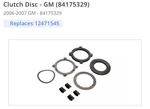 New Oem Gm 84175329 Clutch Disc Driver Side Lock. Diff. Chevrolet Gmc Truck. Fixed Price $260.00.