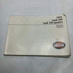 1991 Audi 100 Quattro Owners Manual. Fixed Price $21.73.