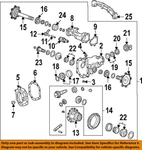 Gm Oem 20-25 Sierra 2500 Hd Carrier Components-inner Bearing Shim 14038010. Fixed Price $23.81.