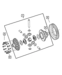 Genuine Mopar Differential Drive Gear 5069059aa. Fixed Price $49.28.