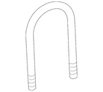 Genuine Toyota Seat U-bolt 90117-a0001. Fixed Price $49.00.
