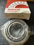 National Bearings A-35 A35 Wheel Bearing & Race Set New). Fixed Price $11.99.
