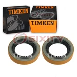 2 Pc Timken Rear Wheel Seals For 1971-1976 Dodge Coronet Driveline Axles Uq. Fixed Price $17.50.