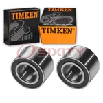 2 Pc Timken Rear Wheel Bearings For 1988-1989 Yugo Gvx Axle Drivetrain Vd. Fixed Price $144.17.