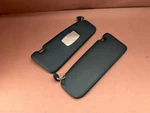 Bmw E28 528e 524td 533i 535i Sun Visor Interior Black Leather Pair Oem #86169. Fixed Price $52.80.