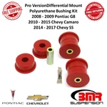 Bmr Suspension Differential Red Mount Bushing Kit For Camaro Pontiac G8 #bk029. Fixed Price $131.36.