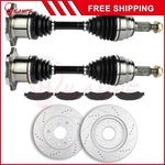 Front Cv Axles + Brake Pads & Rotors For Chevrolet Silverado 1500 Gmc Sierra 150. Fixed Price $268.51.