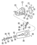 Genuine Mopar Drive Pinion Bearing Shim 52111584ab. Fixed Price $34.69.
