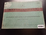 391 Mercedes Benz Engine Spare Parts List M 121. Fixed Price $81.06.