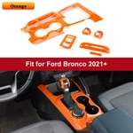 6x Orange Center Speed Transmission Gear Shift Covertrim Set For Ford Bronco 21+. Fixed Price $59.99.