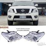 Pair For 2017-2020 Nissan Armada Halogen+led Headlights Assembly 8pin Left+right. Fixed Price $365.60.