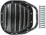 Black Finned Aluminum 12-bolt 10.5" Rg Differential Cover - Fits Ford F150 F250. Fixed Price $125.95.