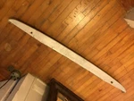 Jaguar Xj6 Xj12 1979.5-87 Siii Rear Bumper Beam Or Armature From Florida Car. Fixed Price $50.00.