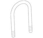 Genuine Toyota Seat U-bolt 90117-a0001. Fixed Price $32.24.
