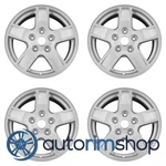 Jeep Grand Cherokee 2005 2006 2007 17" Factory Oem Wheels Rims Set Silver 5ht.... Fixed Price $833.48.