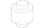 Genuine Mitsubishi Mount Bracket Bushing 3517a024. Fixed Price $33.16.