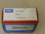 Skf 3306a Explorer Double Row Bearing 1.181" Bore, 2.835" Od, 1.189" Wide New. Fixed Price $59.95.
