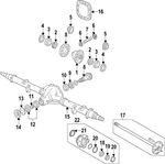 Genuine Ford Axle Housing Mk4z-4010-g. Fixed Price $936.80.