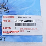Toyota Oem Oil Seal Type T 90311a0008 90311-a0008. Fixed Price $12.16.