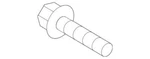 New Oem Ford Genuine Suspension Cross-member Front Bolt -w716679-s442. Fixed Price $20.76.