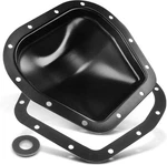 Rear Differential Cover And Gasket Set Replacement For Ford & Lincoln With 9.75". Fixed Price $37.99.