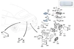 Genuine Mercedes-benz Control Unit 205-900-58-29. Fixed Price $304.60.