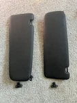 Bmw E28 5-series Front Sun Visor Pair Black 525i 524td 535is 533i 528e Lm48. Fixed Price $71.82.